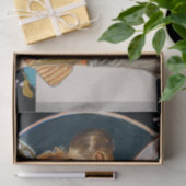 Papier Mousseline Art Déco Grand Gatsby Flapper Art (Cadeau)