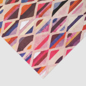Papier Mousseline Art déco moderne multicolore (Détail)