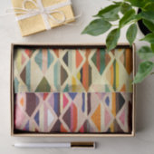 Papier Mousseline Art déco moderne multicolore (Cadeau)