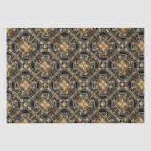 Papier Mousseline Art Déco, Motif géométrique (Recto)