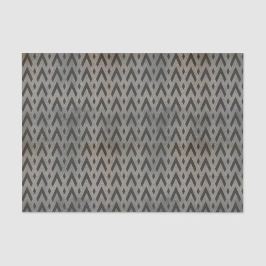 Papier Mousseline Art déco noir et blanc (Recto)