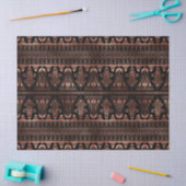 Papier Mousseline Art déco or rose sur découpage noir (Artisanat)