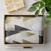 Papier Mousseline art déco papier de tissu des arbres de noël (Cadeau)