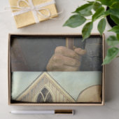 Papier Mousseline Art Découpage d'art gothique américain (Cadeau)