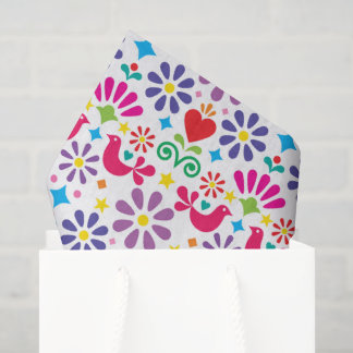 Papier Mousseline Art folklorique