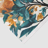 Papier Mousseline Art folklorique Floral Elephant Decoupage (Détail)