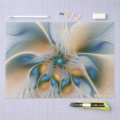 Papier Mousseline Art Fractal De L'Imaginaire Abstrait En Plein Esso (Artisanat)