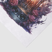 Papier Mousseline Art gothique lanterne pour découpage (Détail)