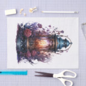 Papier Mousseline Art gothique lanterne pour découpage (Artisanat)