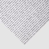 Papier Mousseline Art Journal Affirmations (Détail)