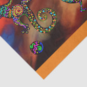 Papier Mousseline Art Kokopelli (Détail)