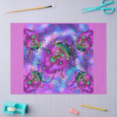 PAPIER MOUSSELINE ART LADYBUG (Artisanat)