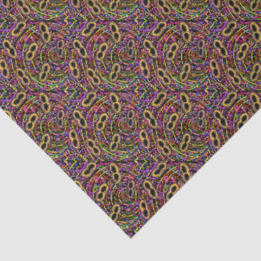 Papier Mousseline Art Mardi Gras (Détail)