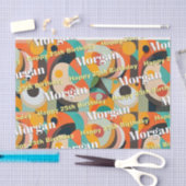 Papier Mousseline Art Moderne Du Milieu Du Siècle, Nom, N'Importe Qu (Artisanat)