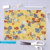 Papier Mousseline Art moderne Van Gogh Fleurs sur Jaune (Artisanat)