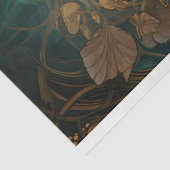 Papier Mousseline Art Nouveau Cicada 1 Document de découpage (Détail)