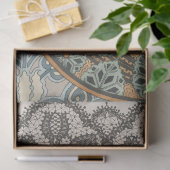 Papier Mousseline Art nouveau Cyclamen floral Eugene Grasset elegant (Cadeau)