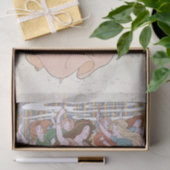 Papier Mousseline Art Nouveau Dancing Femmes Fée Découpage (Cadeau)