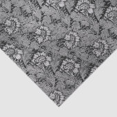 Papier Mousseline Art Nouveau design Fleur (Détail)