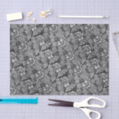 Papier Mousseline Art Nouveau design Fleur (Artisanat)