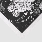 Papier Mousseline Art Nouveau Papier de fond de découpage mère et en (Détail)