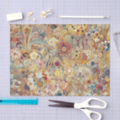 Papier Mousseline Art Nouveau Style Art Nouveau Art fin peinture flo (Artisanat)