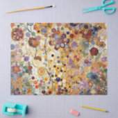 Papier Mousseline Art Nouveau Style Art Nouveau Art fin peinture flo (Artisanat)