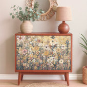 Papier Mousseline Art Nouveau Style Art Nouveau Art fin peinture flo