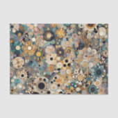 Papier Mousseline Art Nouveau Style Art Nouveau Art fin peinture flo (Recto)