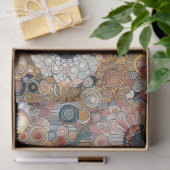 Papier Mousseline Art Nouveau Style Art Nouveau Art fin peinture flo (Cadeau)