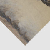 Papier Mousseline Art occidental "Bucking Horse" par Will James (Détail)