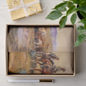 Papier Mousseline Art occidental de Charles M Russell (Cadeau)