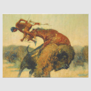 Papier Mousseline Art occidental de Frederic Remington « Épisode - B