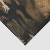 Papier Mousseline Art occidental "Roping Palomino" par Maynard Dixon (Détail)