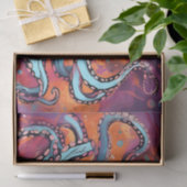 Papier Mousseline Art Octopus Dream (Cadeau)