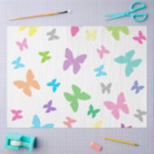 Papier Mousseline Art papillon coloré (Artisanat)