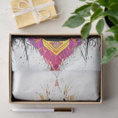 Papier Mousseline Art populaire Couleurs vives Déchets d'âne (Cadeau)