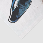 Papier Mousseline Art populaire Couleurs vives Déchets d'âne (Détail)