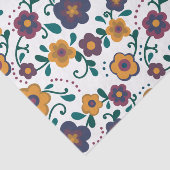 Papier Mousseline Art populaire des années 70 Ditzy Retro Daisy dans (Détail)