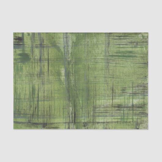 Papier Mousseline Art vert noir (Recto)