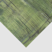 Papier Mousseline Art vert noir (Détail)