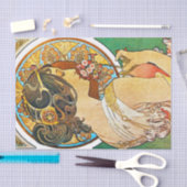 Papier Mousseline Art vintage (Artisanat)