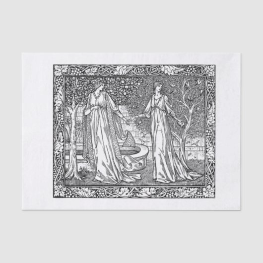 Papier Mousseline Art Vintage (Recto)
