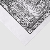 Papier Mousseline Art Vintage (Détail)
