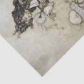 Papier Mousseline Arthur Rackham Art de "The Little White Bird" (Détail)