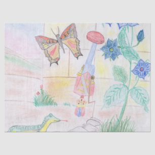 Papier Mousseline Artisanat sur mesure pour les enfants, jouet pour