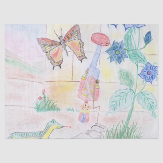 Papier Mousseline Artisanat sur mesure pour les enfants, jouet pour (Recto)