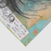 Papier Mousseline ArtLady 4 Charmante et affligée (Détail)