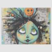 Papier Mousseline ArtLady Charme et angoissé (Recto)