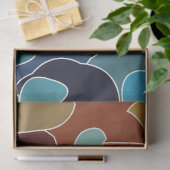 Papier Mousseline Artsy coloré Abstrait (Cadeau)